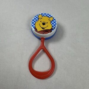 Vintage Disney Winnie The Pooh Plastic‎ Baby Rattle